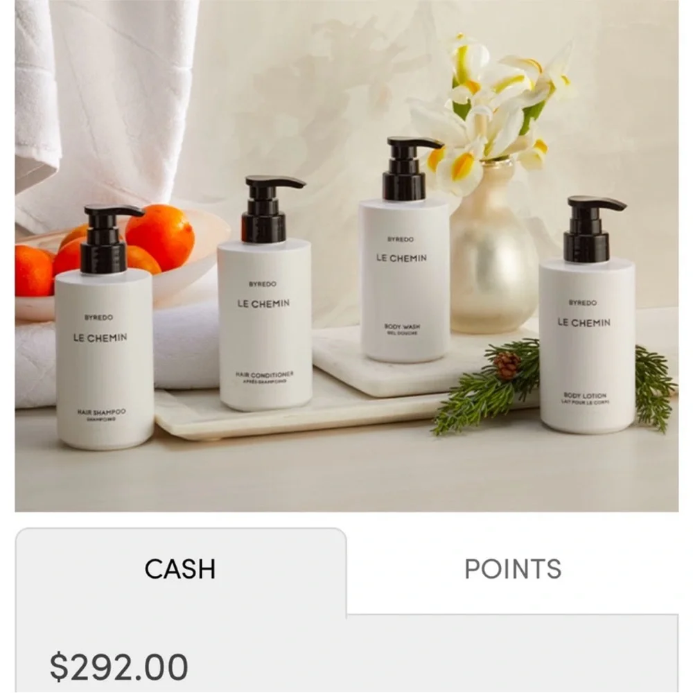 Byredo “Le Chemin” 4 piece *bundle - body wash, Lotion, shampoo, Conditioner - Picture 3 of 3